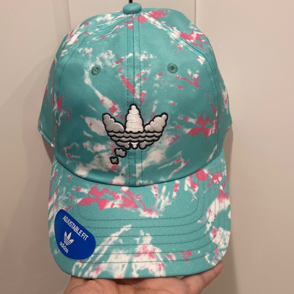 NEW-Adidas tie dye cap